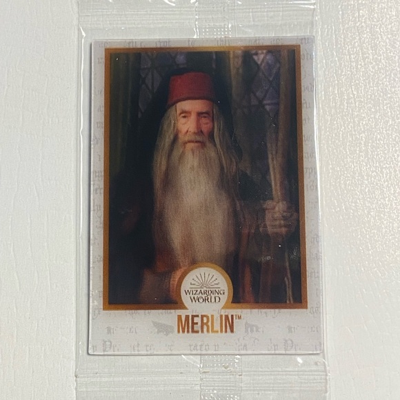 Merlin- Chocolate Frog Card - Picture 1 of 1
